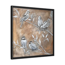 Load image into Gallery viewer, The tree where the birds find refuge, Framed Canvas