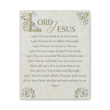Load image into Gallery viewer, Lord Jesus canvas, Stretched, 1.25"