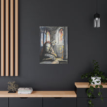 Load image into Gallery viewer, Knight in prayer canvas