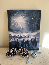 Load image into Gallery viewer, The star of Bethlehem Canvas