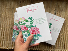 Load image into Gallery viewer, Thank You Card (Hydrangeas)