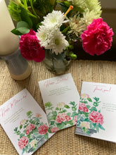 Load image into Gallery viewer, Hydrangea set of cards: Thank you, Happy Birthday and Mother’s Day cards
