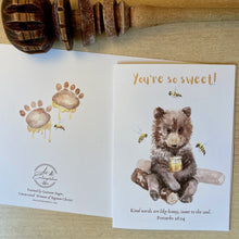 Load image into Gallery viewer, You’re So Sweet! Baby Bear
