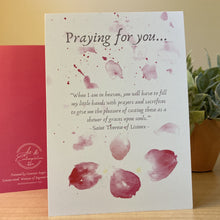 Load image into Gallery viewer, Praying for You Card