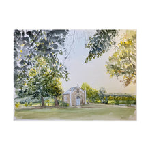 Load image into Gallery viewer, Chapel in French countryside - Textured Matte  Print
