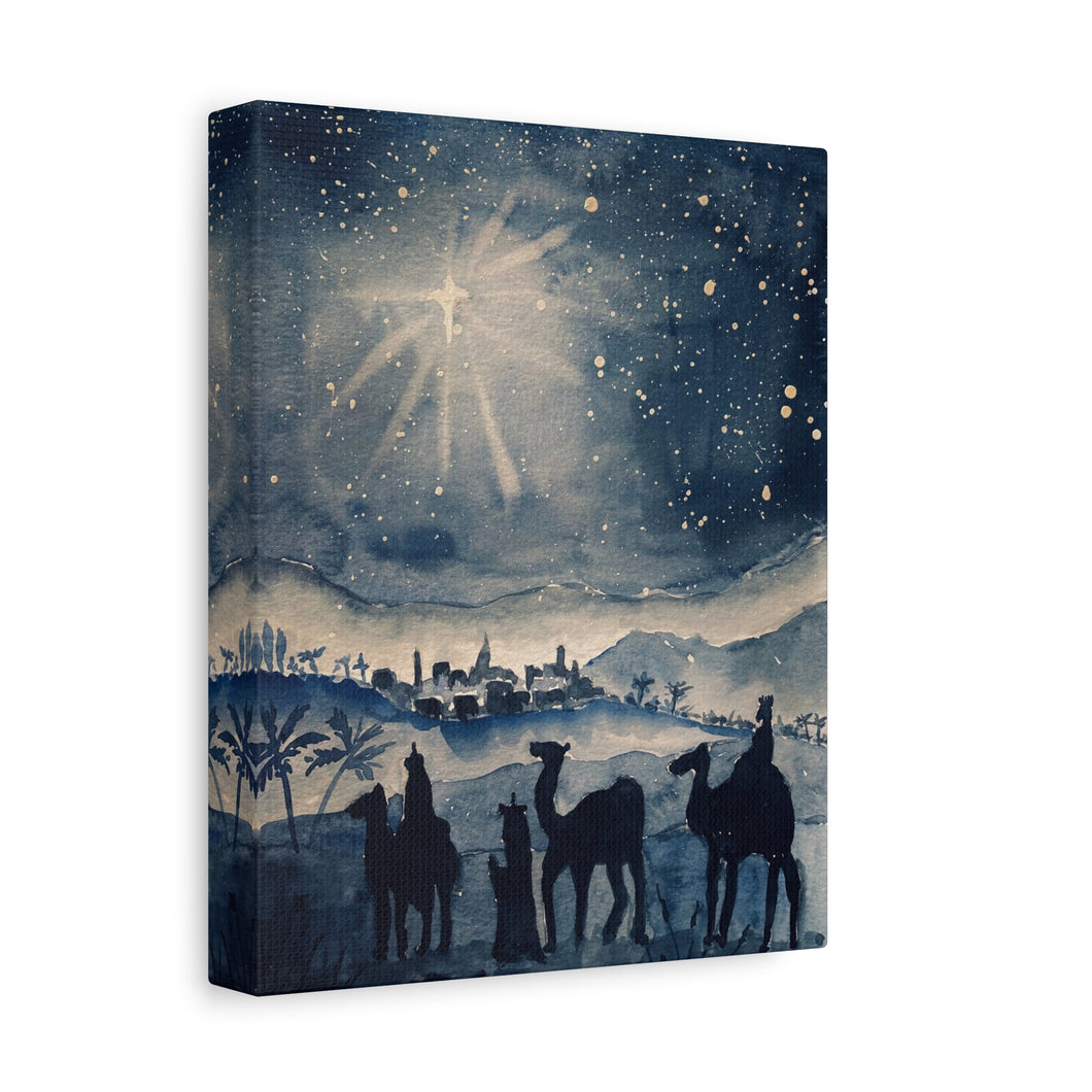 The star of Bethlehem Canvas