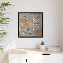 Load image into Gallery viewer, The tree where the birds find refuge, Framed Canvas
