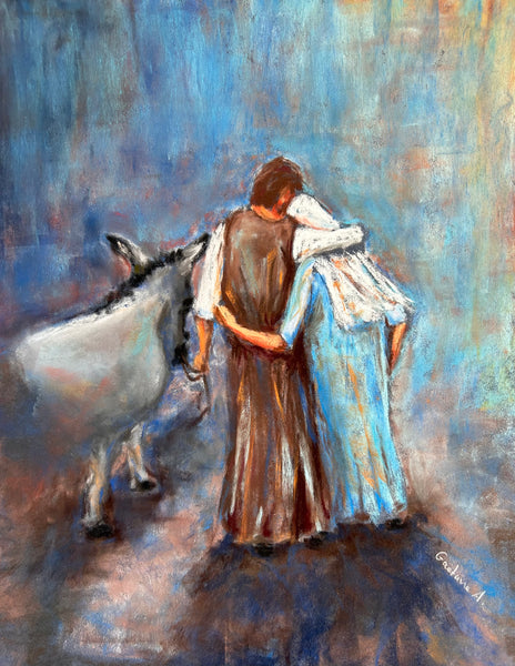 Saint Joseph and Mary