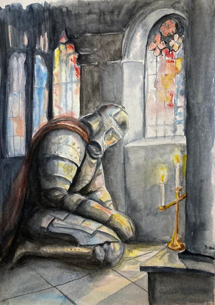 Knight in Prayer