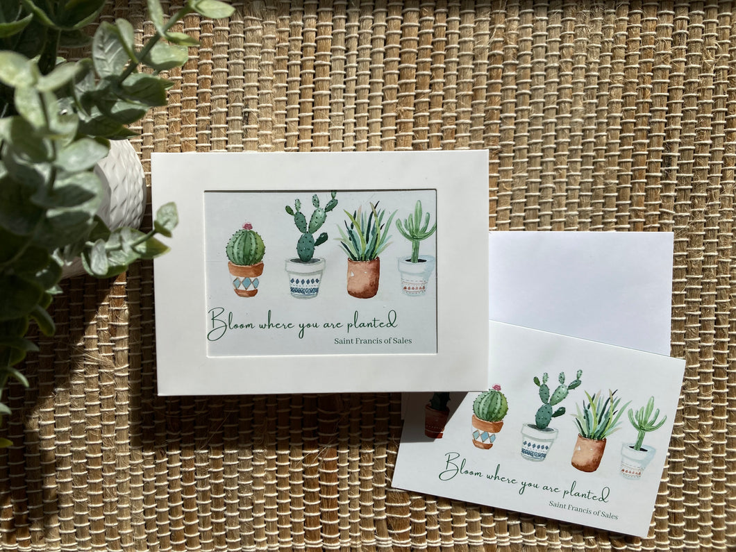 Cactus small notecards