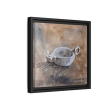 Load image into Gallery viewer, The oil lamp, parable of the 10 virgins, Framed Canvas
