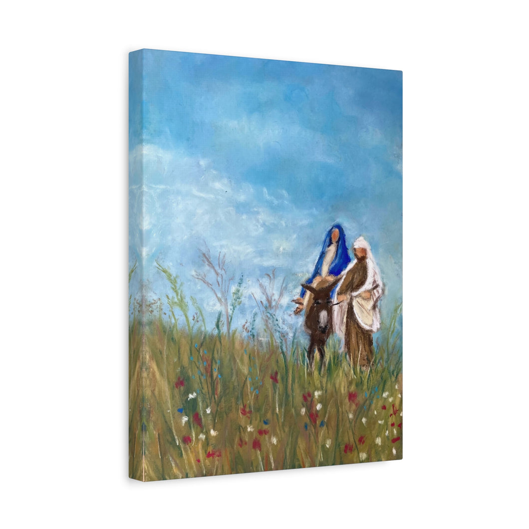 On the way to Bethleem, canvas
