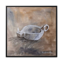 Load image into Gallery viewer, The oil lamp, parable of the 10 virgins, Framed Canvas
