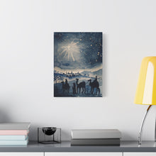 Load image into Gallery viewer, The star of Bethlehem Canvas
