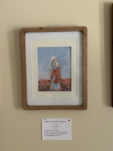 Load image into Gallery viewer, Mary and Baby Jesus, in the field of flowers, Rolled Poster
