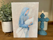 Load image into Gallery viewer, Mary and Baby Jesus canvas
