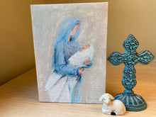 Load image into Gallery viewer, Mary and Baby Jesus canvas
